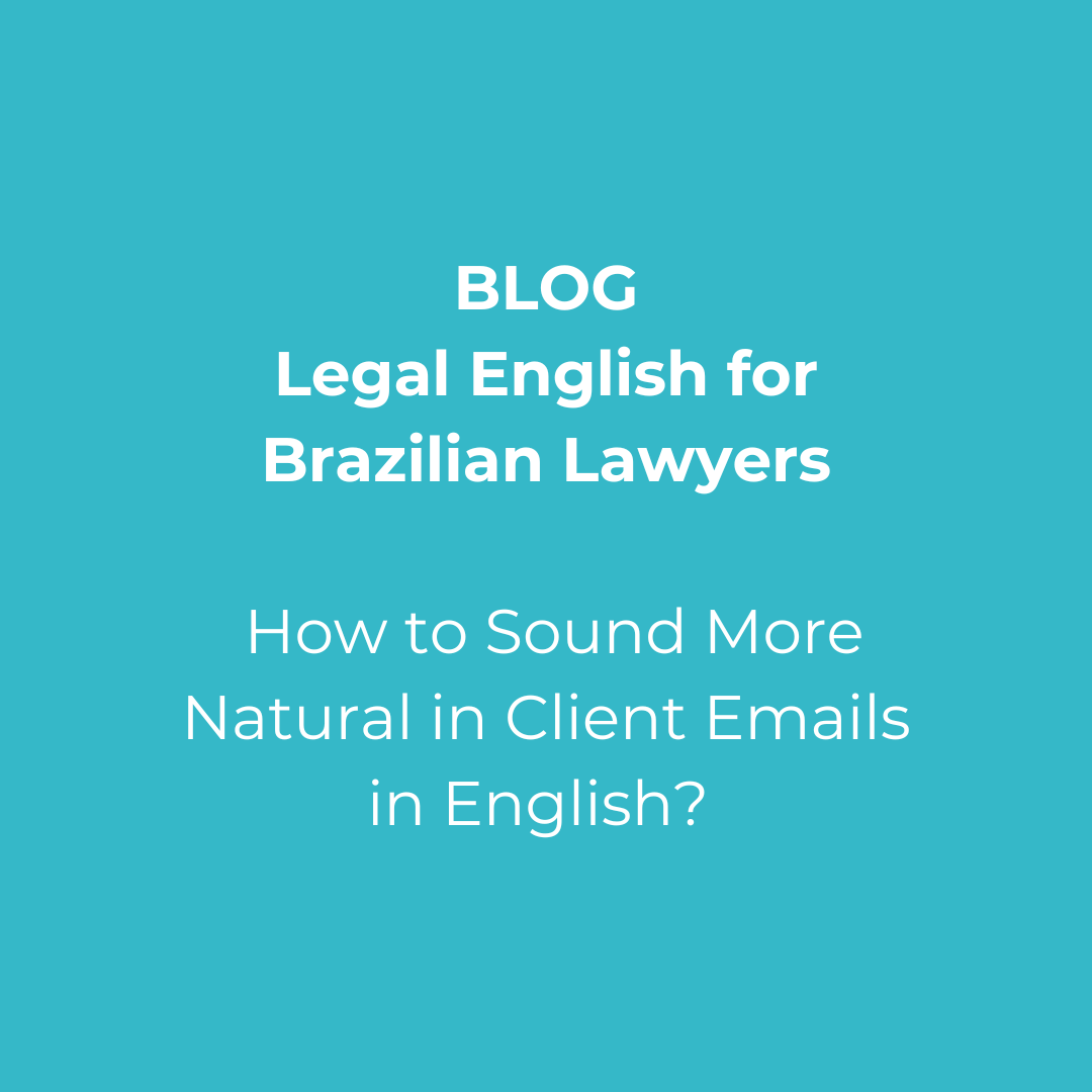 Capa da série Legal English for Brazilian Lawyers sobre e-mails profissionais.